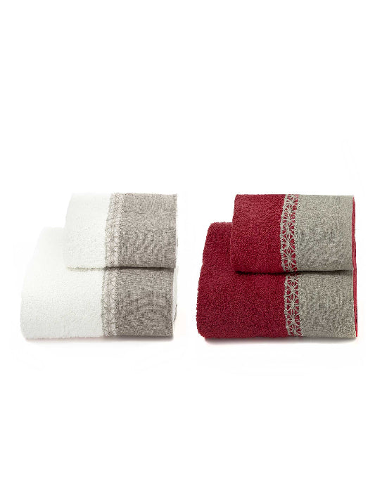 Asciugamani Biancoperla 2+2 Gigliuccio
