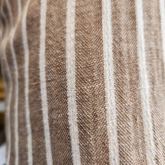 Pantalone uomo Buger lino rigato
