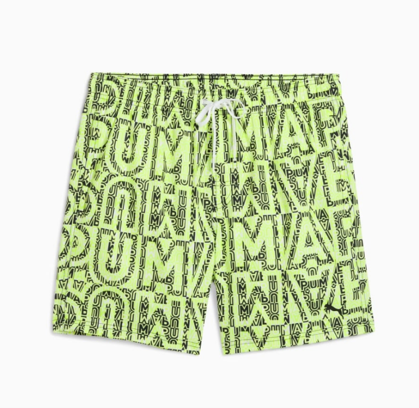 Costume uomo Puma bermuda lemon/black