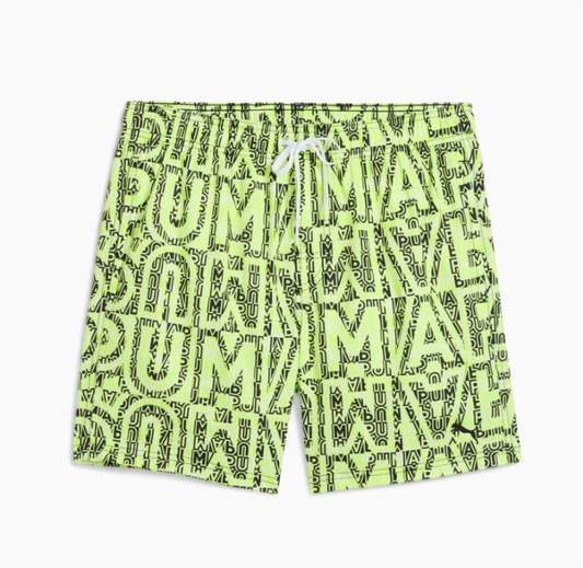 Costume uomo Puma bermuda lemon/black