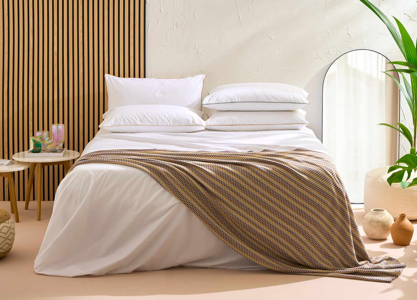 Lenzuola Biancoperla matrimoniale Piper rigo Blu Navy