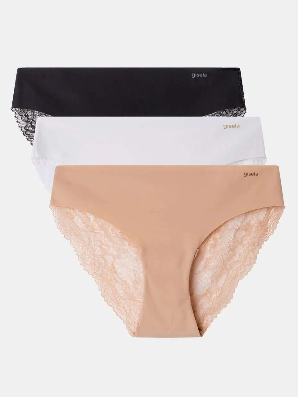 Slip Gisela donna in pizzo micro lace