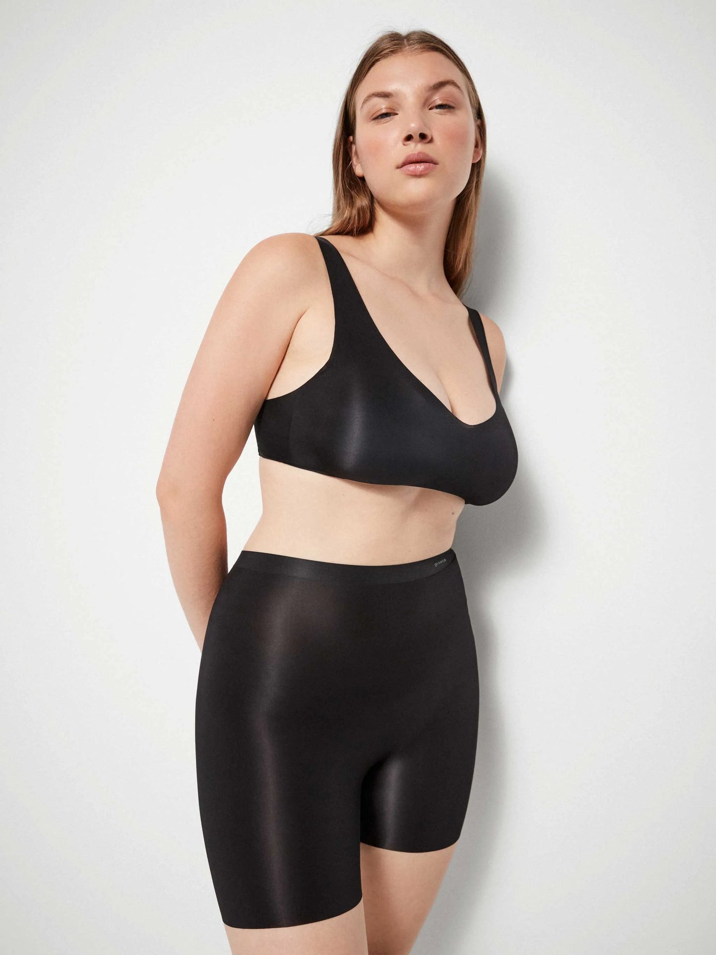 Long slip Gisela donna art. undies seconda pelle