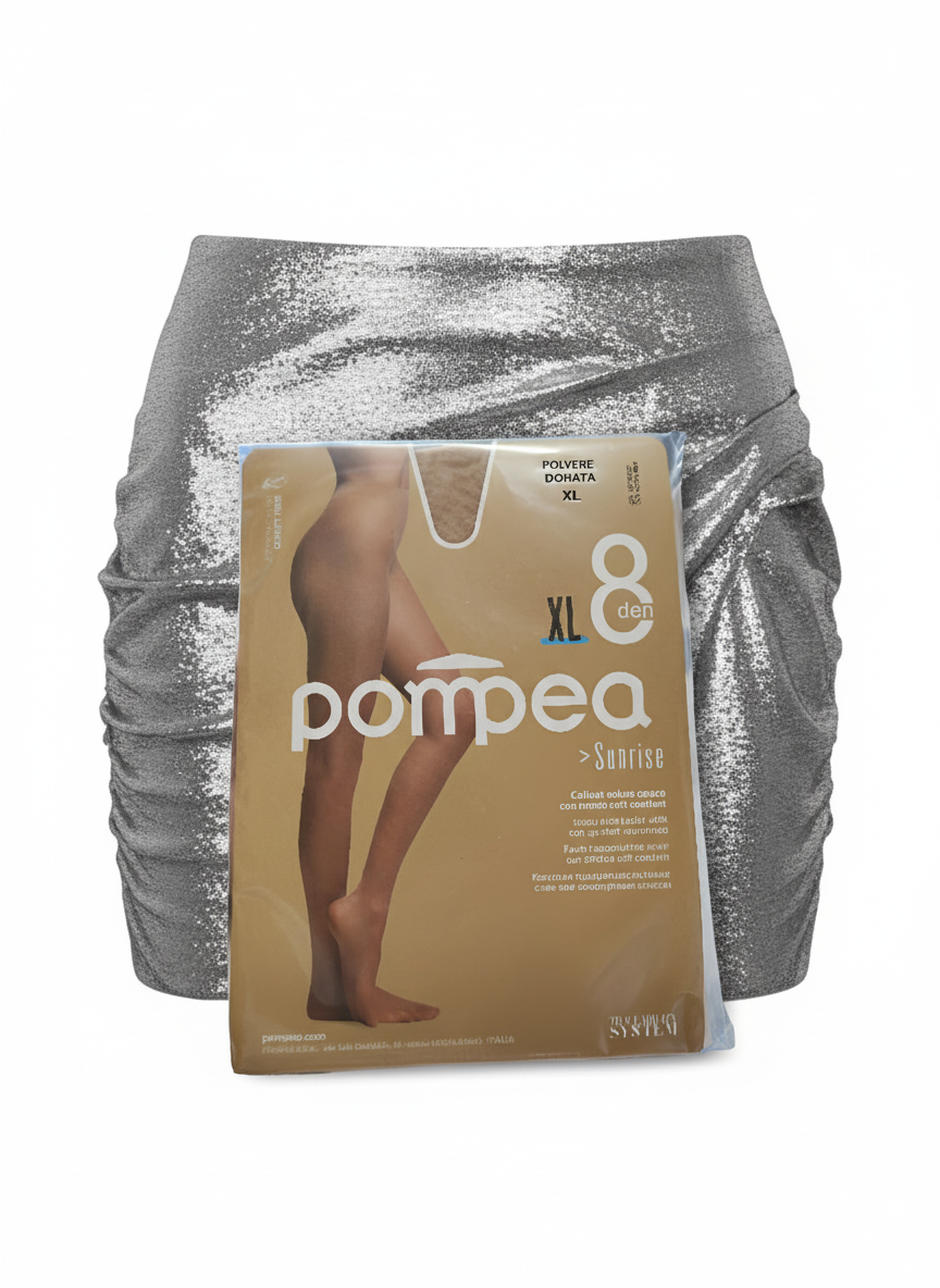 Collant donna Pompea estivo 8 den Sunrise
