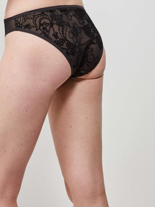 Slip donna Gisela pizzo floreale 2/10077s