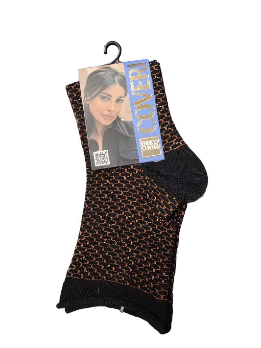 Calzino donna Coveri corto caldo cotone Elisa