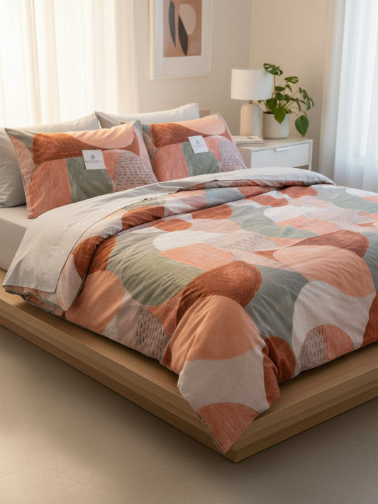 Lenzuola matrimoniali Biancoperla mod. Vela percalle