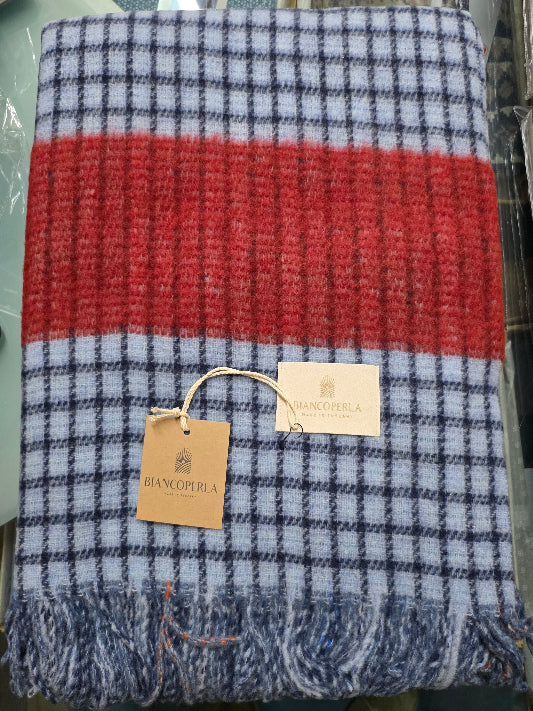 Plaid Biancoperla mod. Strauss