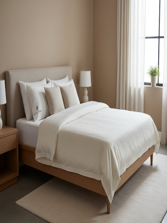 Lenzuola matrimoniali Biancoperla mod. Leon