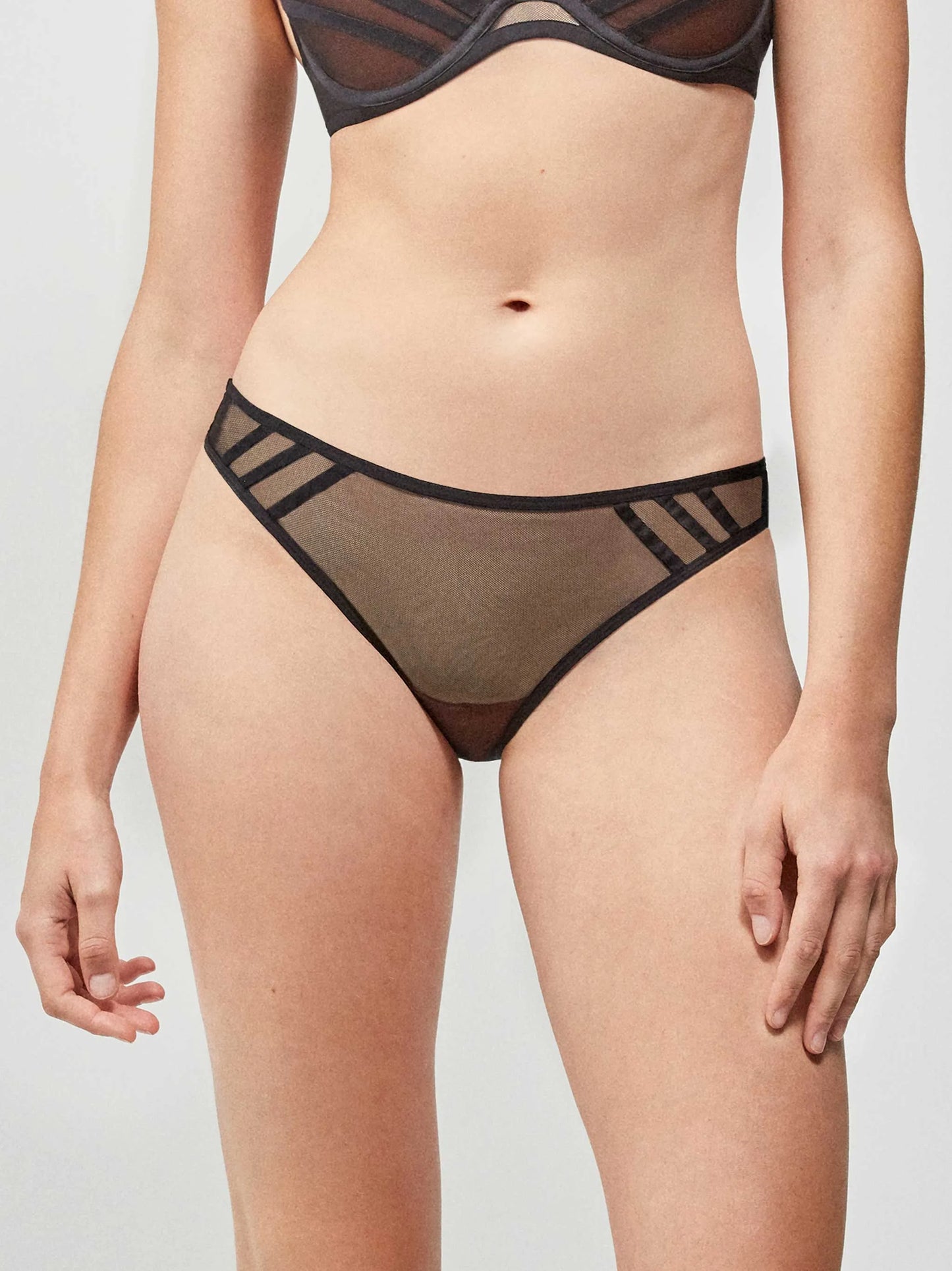 Slip Gisela tulle tasparente art.2/10095B