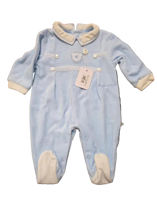 Tutina neonato Nazareno Gabrielli ciniglia NG-2110 DIS. 5