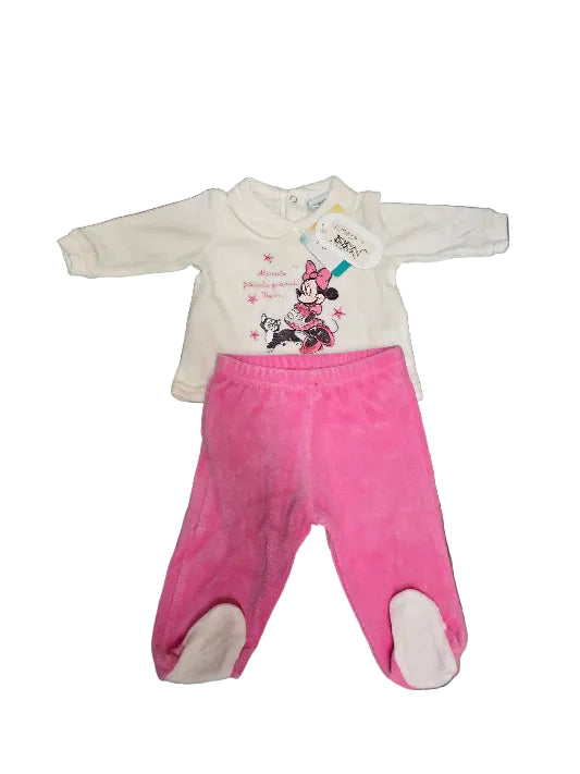 Tutina neonato Ellepi Disney ciniglia Minnie co 4440