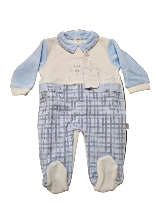 Tutina neonato Nazareno Gabrielli ciniglia NG-2215 dis. 12