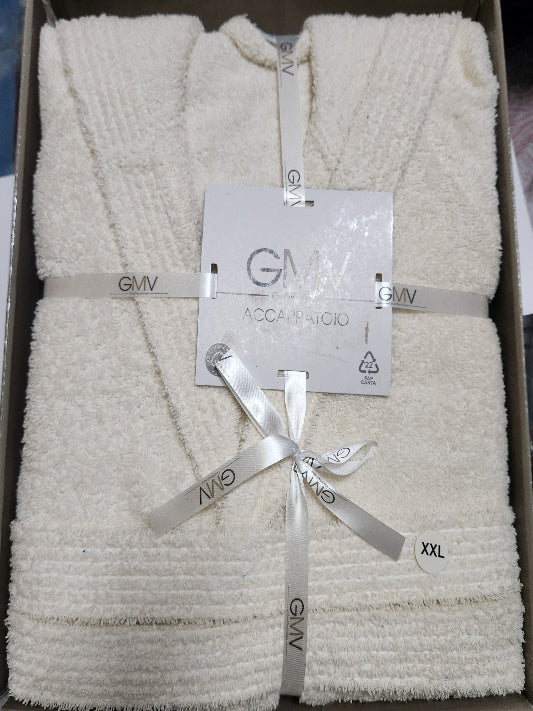 Accappatoio in spugna di cotone unisex Gmv