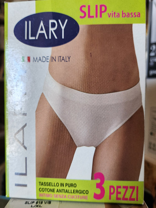 Slip donna Ilary microfibra conf. 3 pz vita bassa 618