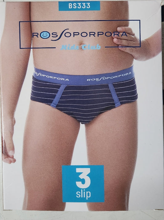 Slip bimbo Rossoporpora conf.3pz