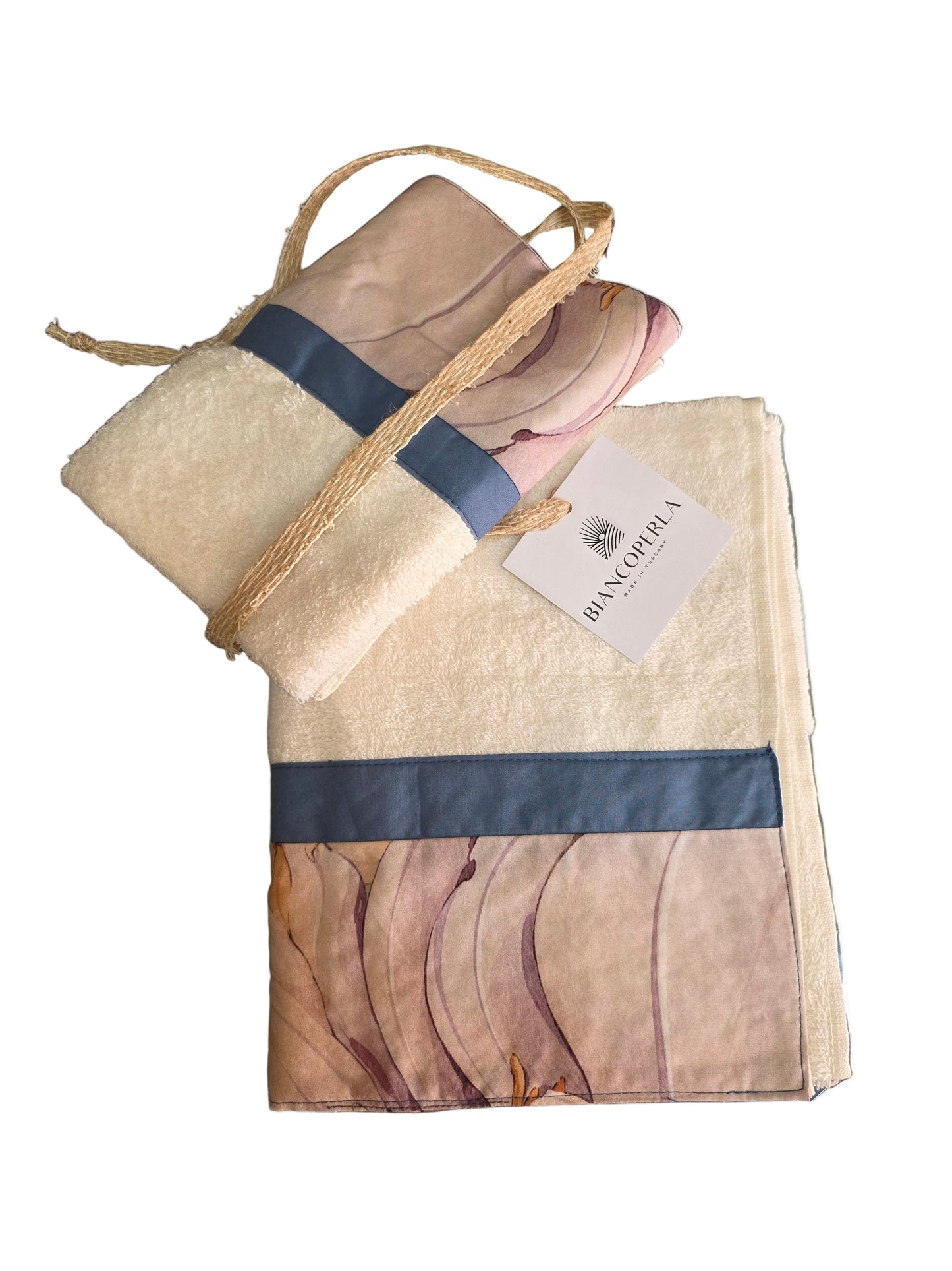 Asciugamani Biancoperla 4 pz (2+2) Musa