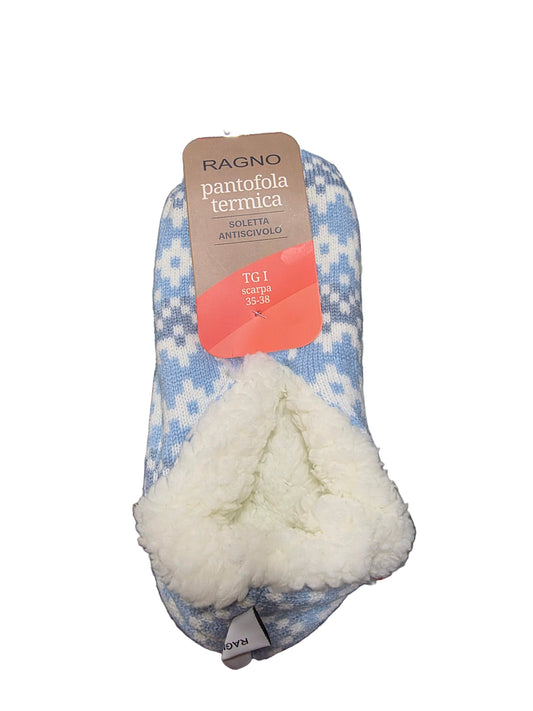 Pantofola donna Ragno termica soletta antiscivolo Eventide