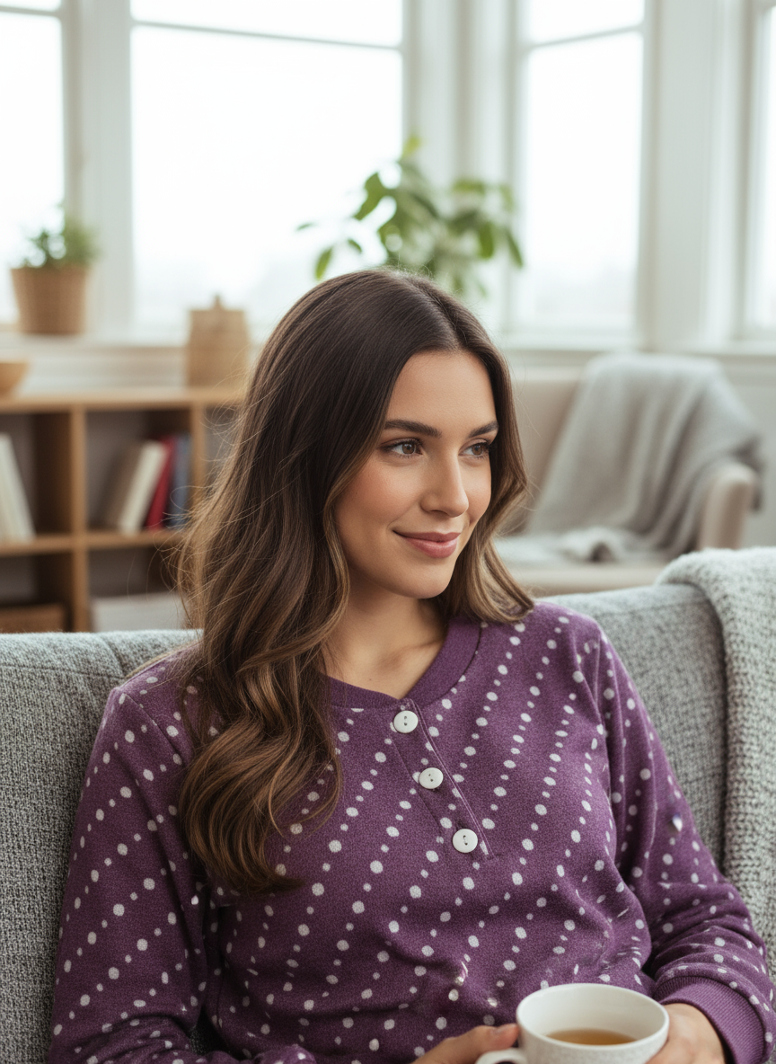 Pigiama donna Ines art. 2308 cotone interlock