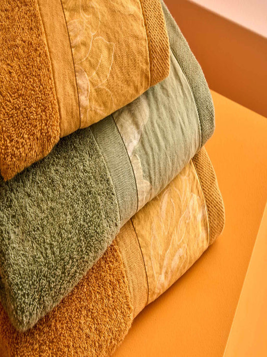 Asciugamani Biancoperla 1+1 Amber