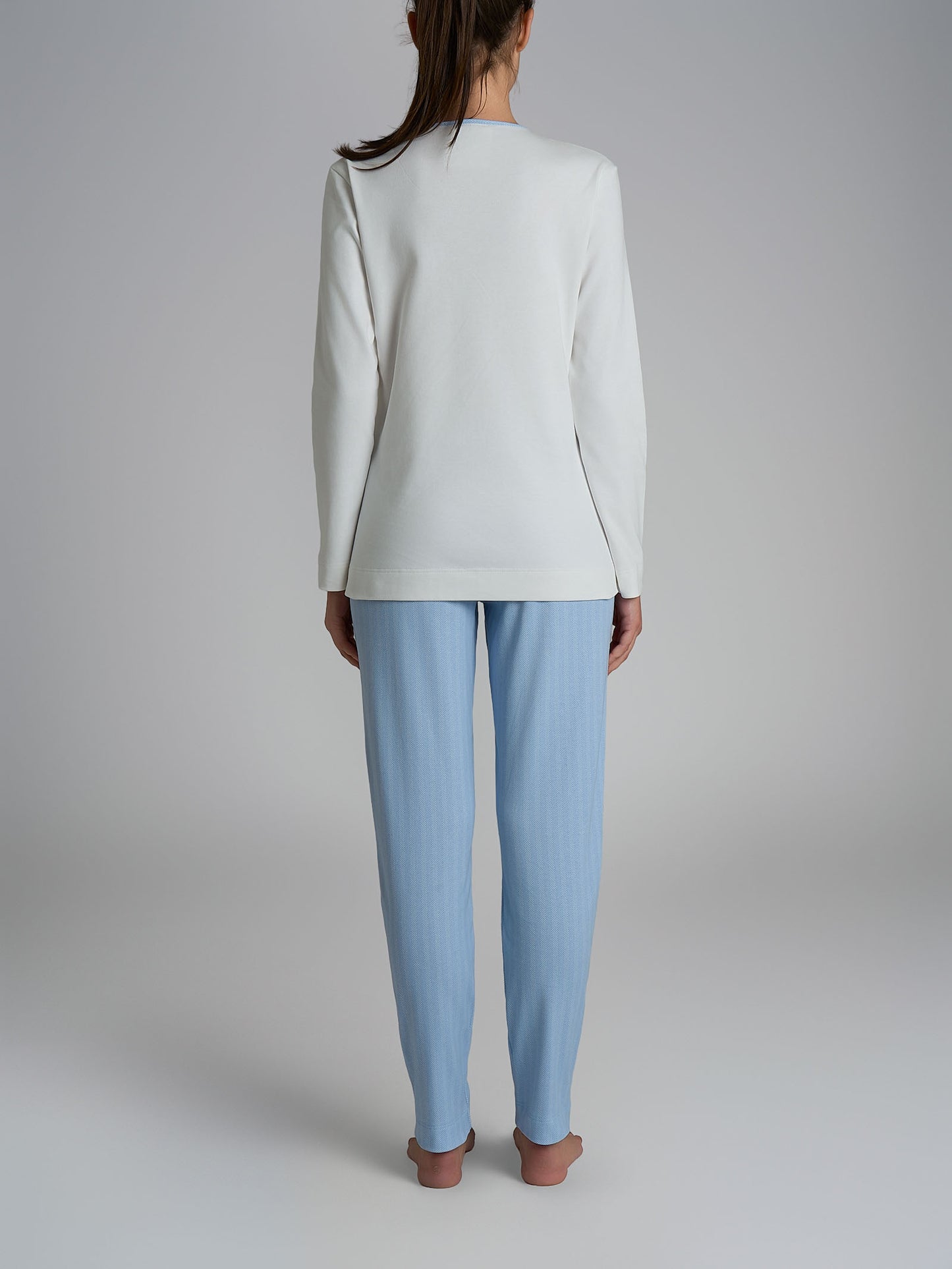 Pigiama donna Ragno caldo cotone serafino DR56N1