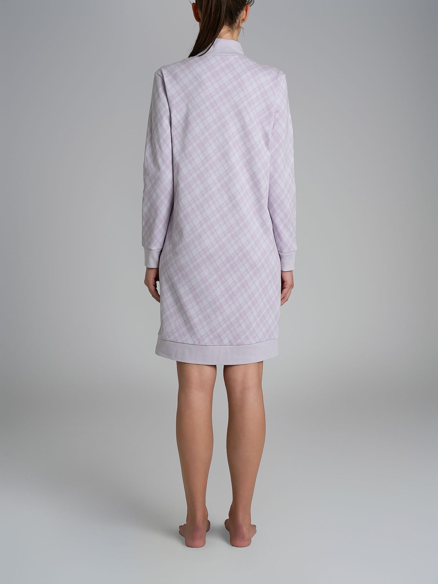 Vestaglia donna Ragno caldo cotone DR60NR bottoni