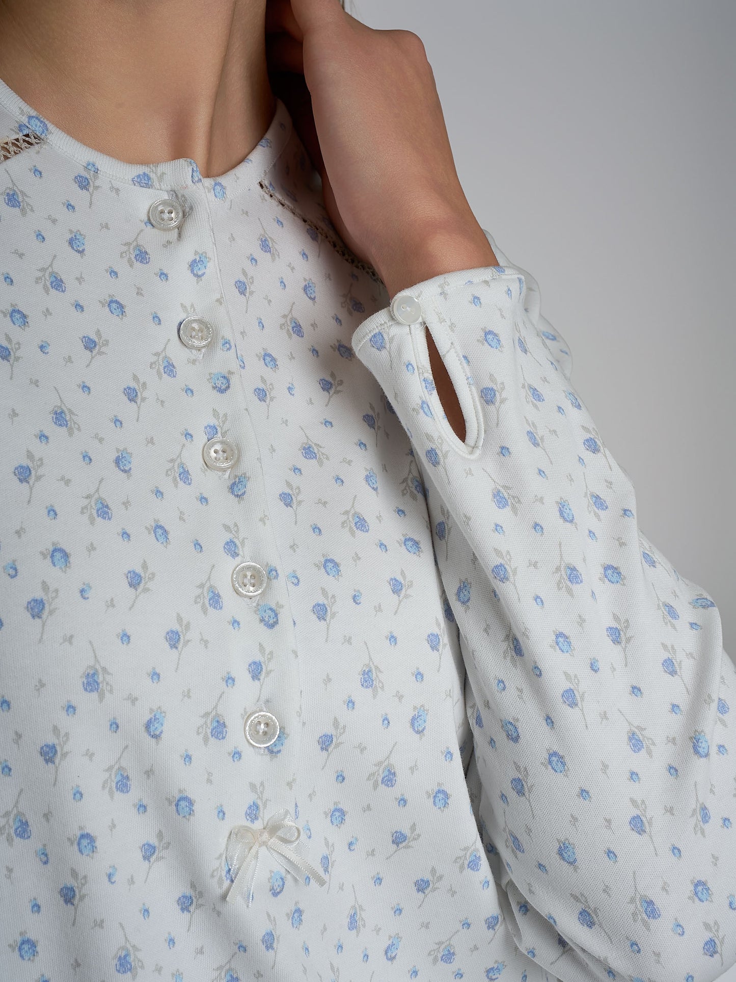 Pigiama donna Ragno caldo cotone DR63N1 serafino