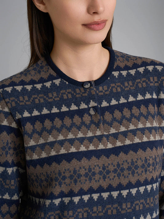 Pigiama donna Ragno eco Pile DR92N1 tutto stampa serafino