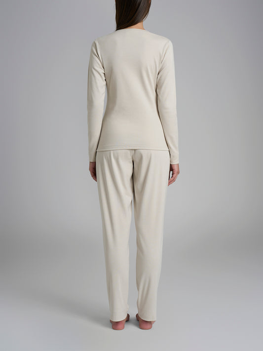 Pigiama donna Ragno caldo cotone DR94NU