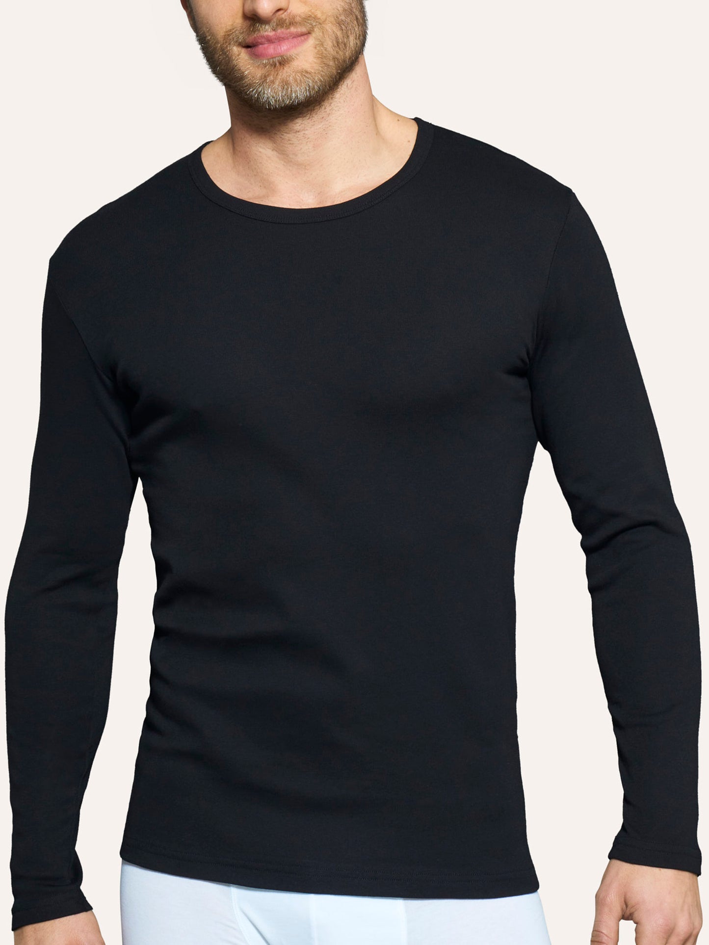 Maglia intima uomo Ragno caldo cotone U801A9 girocollo manica lunga