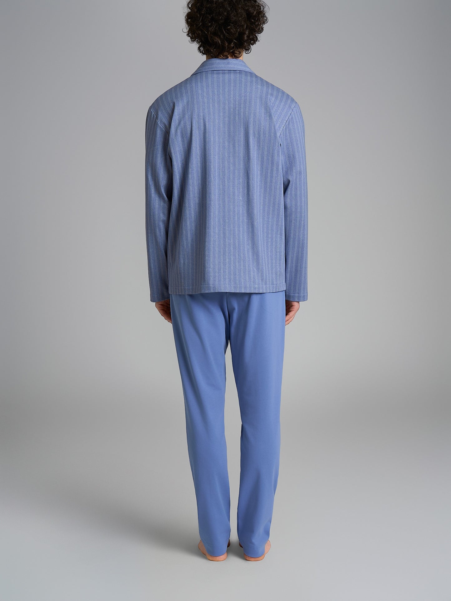 Pigiama uomo Ragno aperto  caldo cotone U961N7