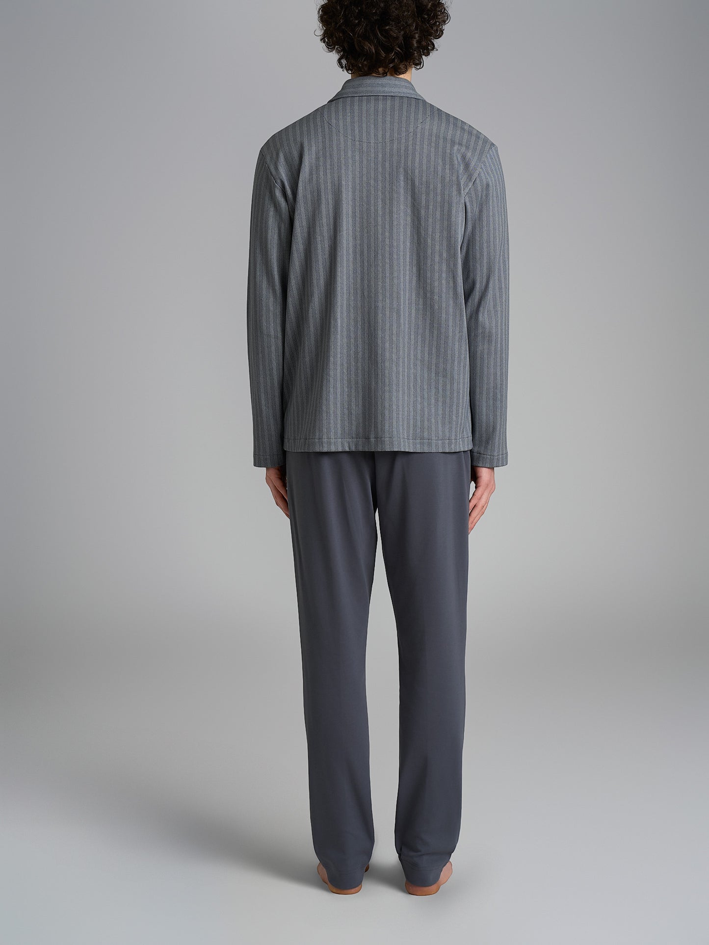 Pigiama uomo Ragno aperto  caldo cotone U961N7