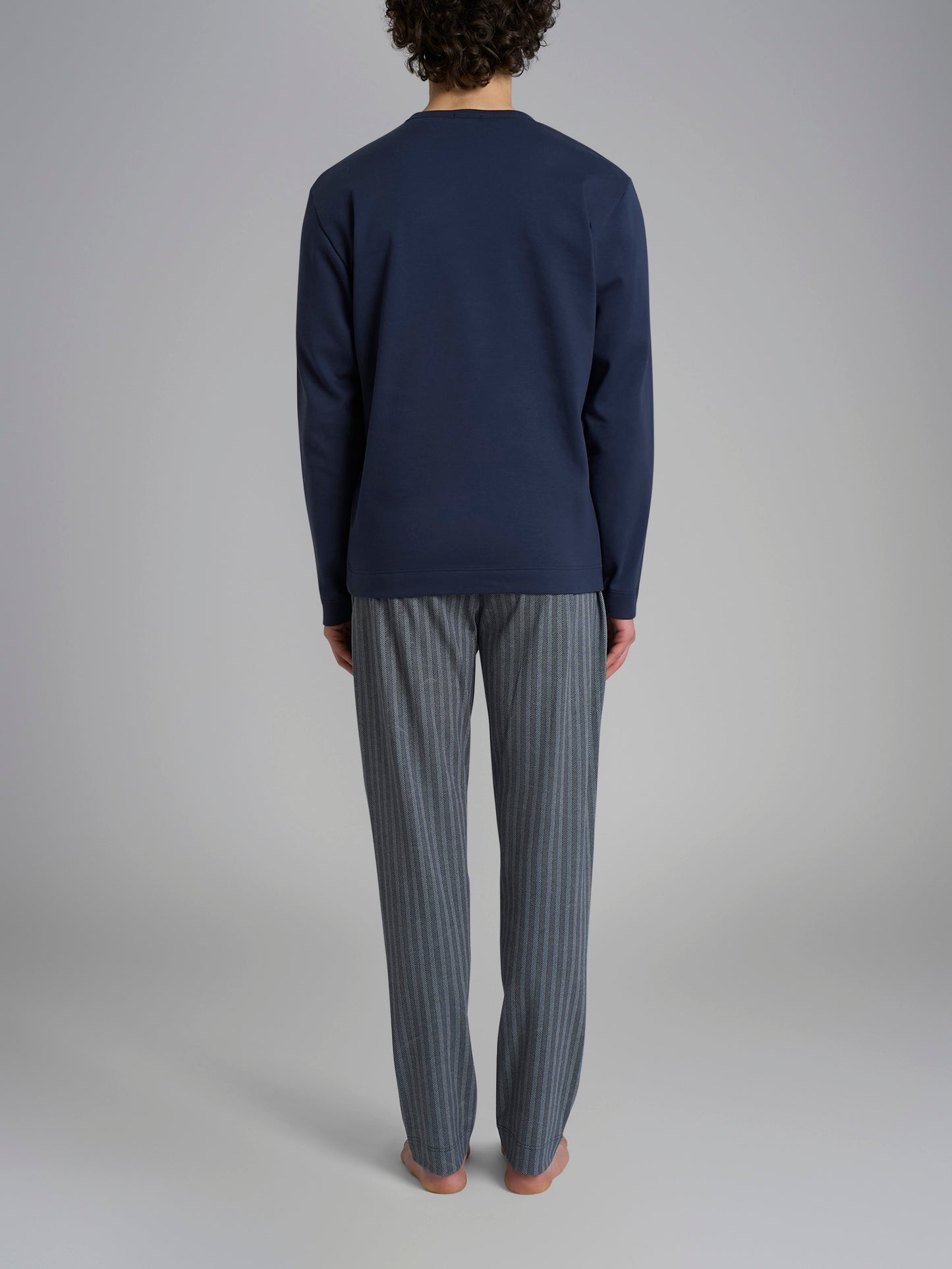 Pigiama uomo Ragno girocollo caldo cotone U961NQ