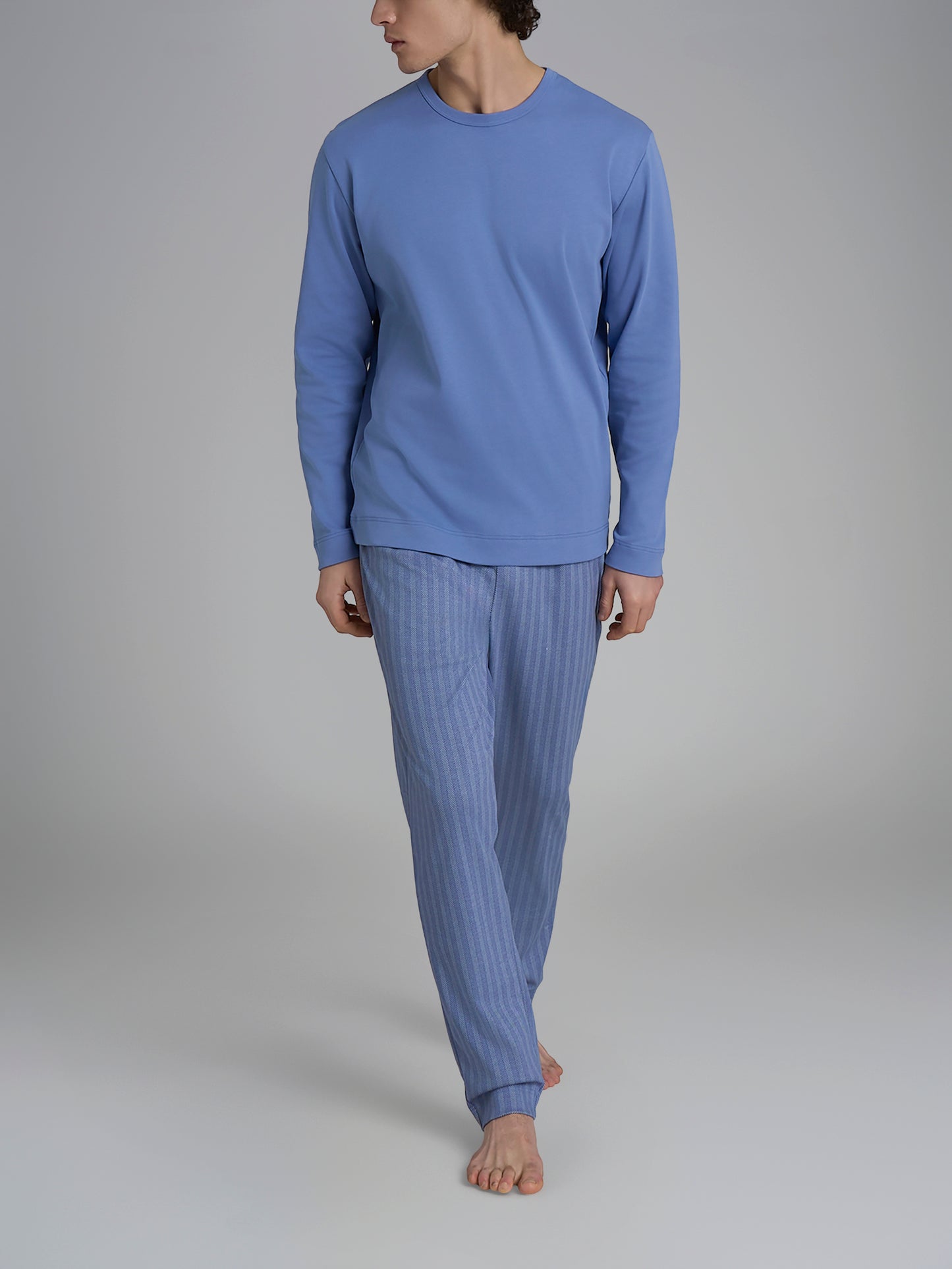 Pigiama uomo Ragno girocollo caldo cotone U961NQ