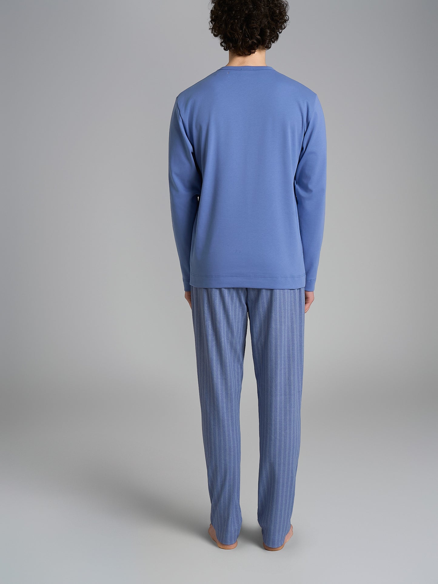 Pigiama uomo Ragno girocollo caldo cotone U961NQ