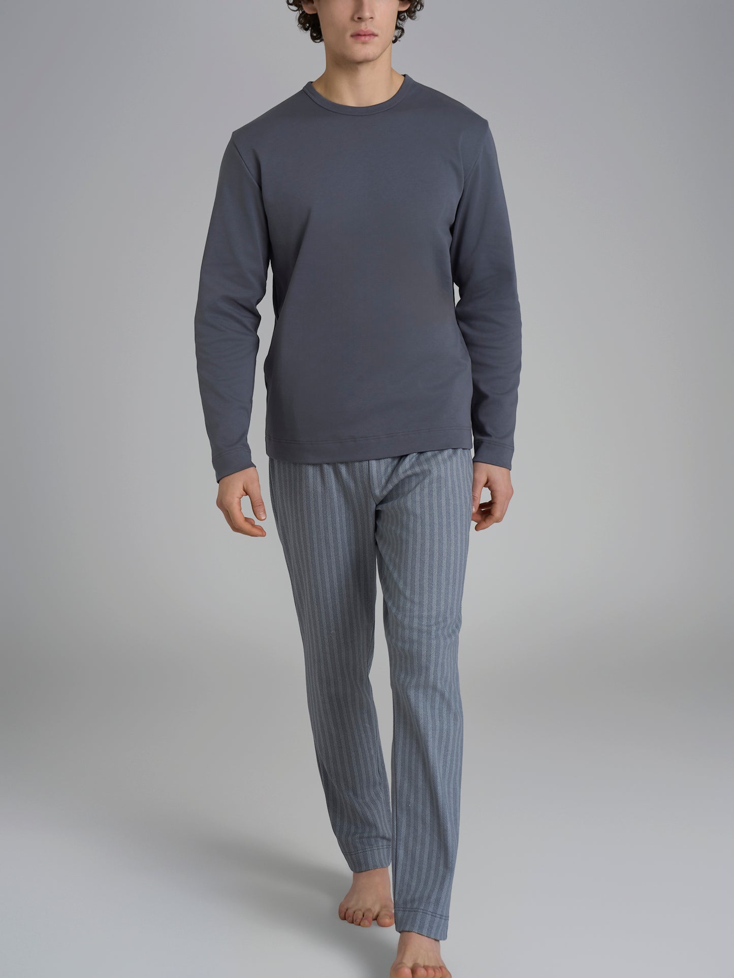 Pigiama uomo Ragno girocollo caldo cotone U961NQ