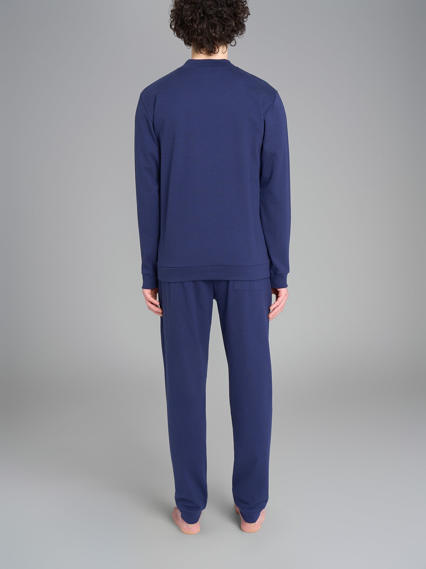 Pigiama uomo ragno caldo cotone scollo a V U962N2