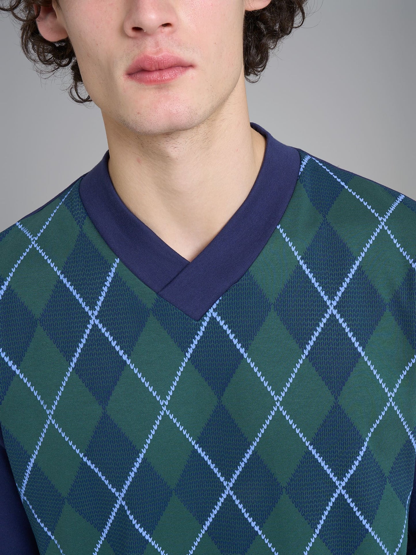 Pigiama uomo ragno caldo cotone scollo a V U962N2