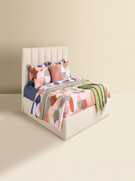 Lenzuola matrimoniali Biancoperla mod. Vela percalle