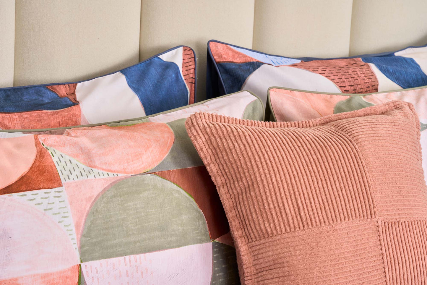 Lenzuola matrimoniali Biancoperla mod. Vela percalle