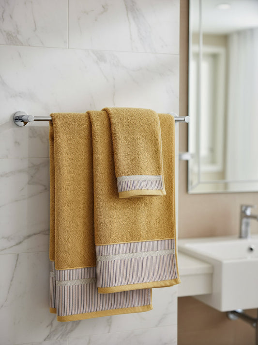 Asciugamani Biancoperla mod. Garis (2+2)