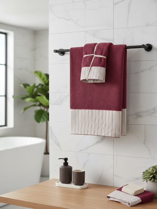 Asciugamani Biancoperla mod. Garis (2+2)