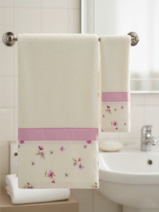 Asciugamani Biancoperla 2+2 Gelsomino