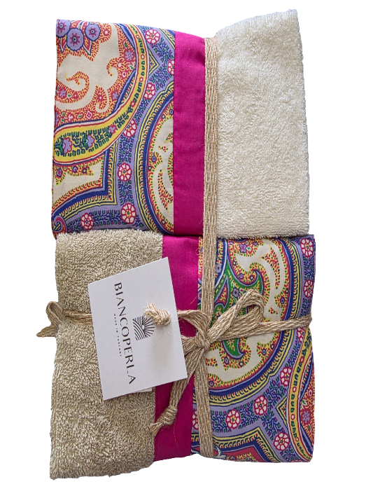 Asciugamani Biancoperla mod. Persia 4pz (2+2)