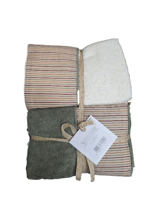 Asciugamani Biancoperla mod. Garis (2+2)