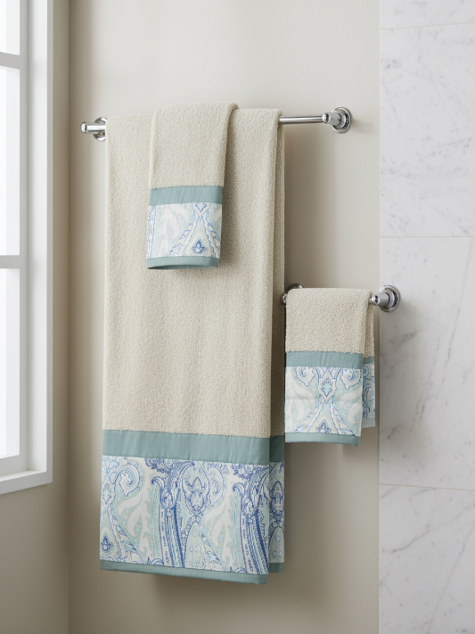 Asciugamani Biancoperla mod. Persia 2pz (1+1)