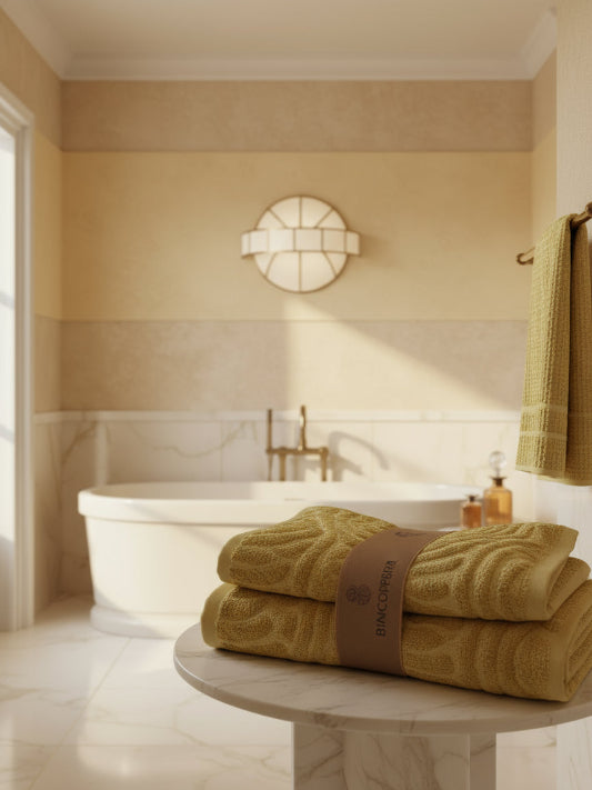 Asciugamani Biancoperla coppia (1+1) mod. Petra