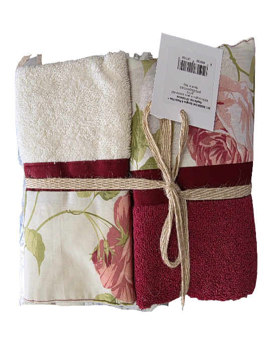 Asciugamani Biancoperla mod. Radda 4 pz (2+2)