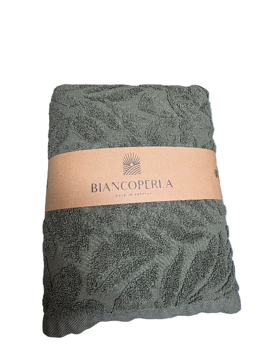 Asciugamani Biancoperla coppia (1+1) mod. Safi