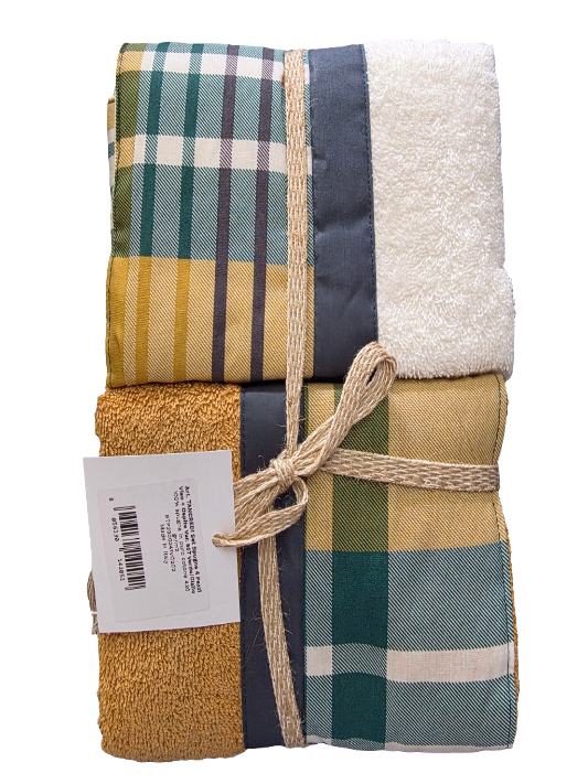 Asciugamani Biancoperla  mod. Tancredi 2pz (1+1)